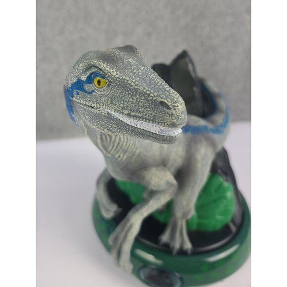 Jurassic Park World D Blue Velociraptor 3D Statue Nightlight Battery Powered 202 - Picture 2 of 11